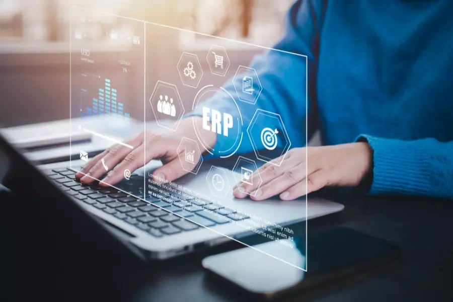 System klasy ERP w firmie